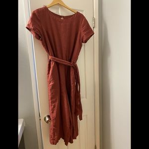 NPL Barcelona jumpsuit. Marsala.